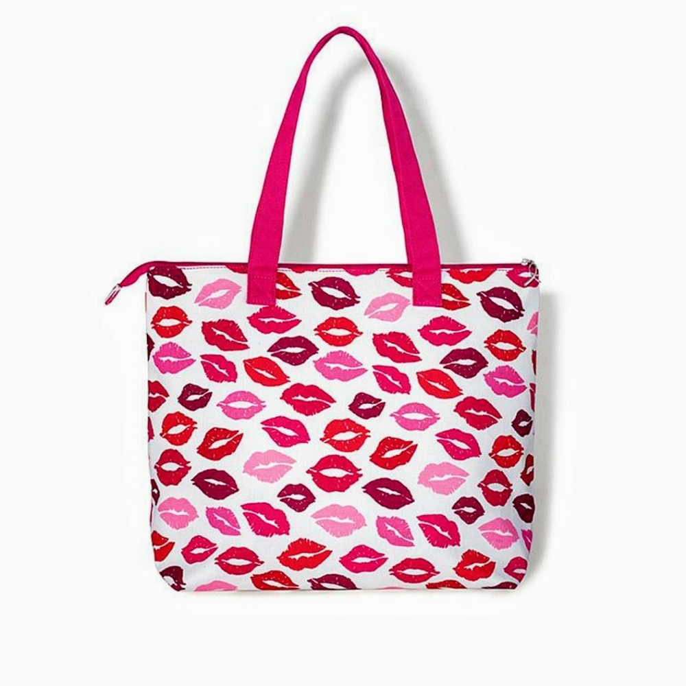 Kiss Breast Cancer goodbye tote